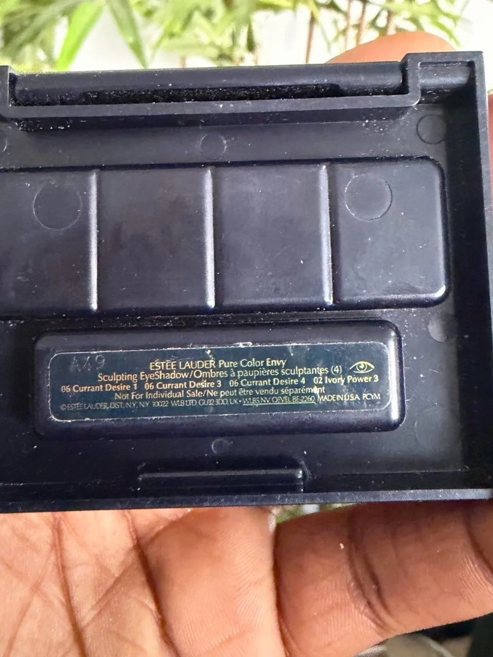 Estee Lauder Pure Color Envy Sculpting Eyeshadow 4 Quad 06 Currant Desire